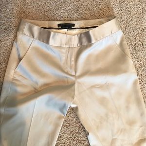 BCBG satin like, Carla, slim flare cocktail pants